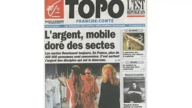 coverage of cults in the French media